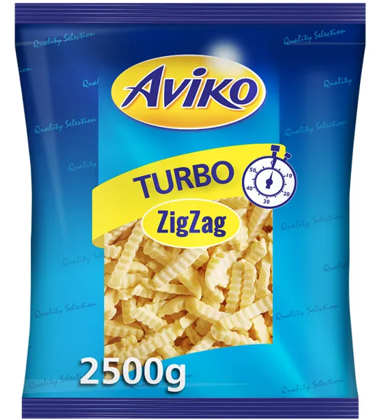 Friikartul AVIKO Zig Zag Turbo 12mm, külmutatud 2,5kg