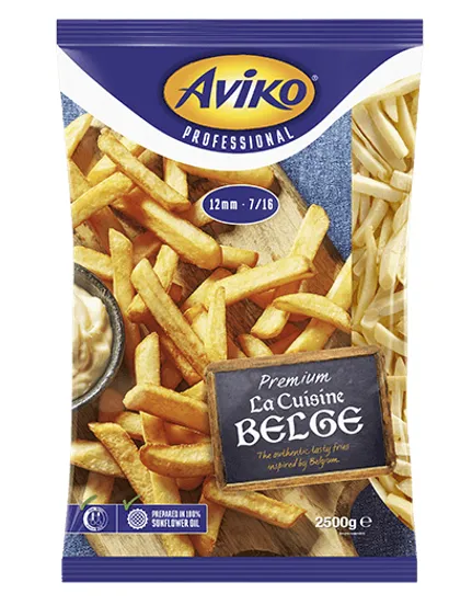 Friikartul Belgia AVIKO La Cuisine Belge Artisan, 12mm, sirge 2,5kg
