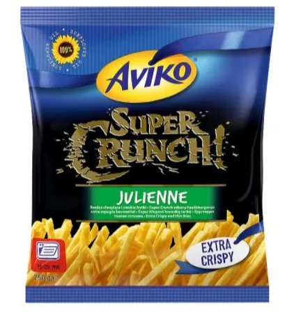 Saldēti frī kartupeļi Super Crunch Julienne 750g,  Aviko