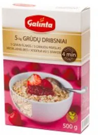 Pārslas piecu graudu GALINTA, 500g