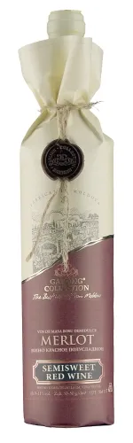 GARLING, Vein  Merlot Red Semi-Sweet, 12,5% 0,75 L,24 , R20/147367/24 02.03.20