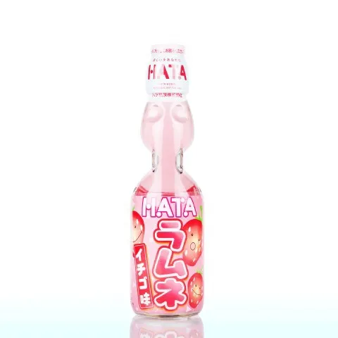 Gaseeritud jook HATAKOSEN Ramune Maasika, 0,2L, tk