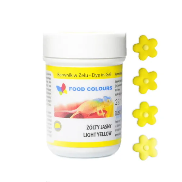 Geel-toiduvärv kollane, 35g