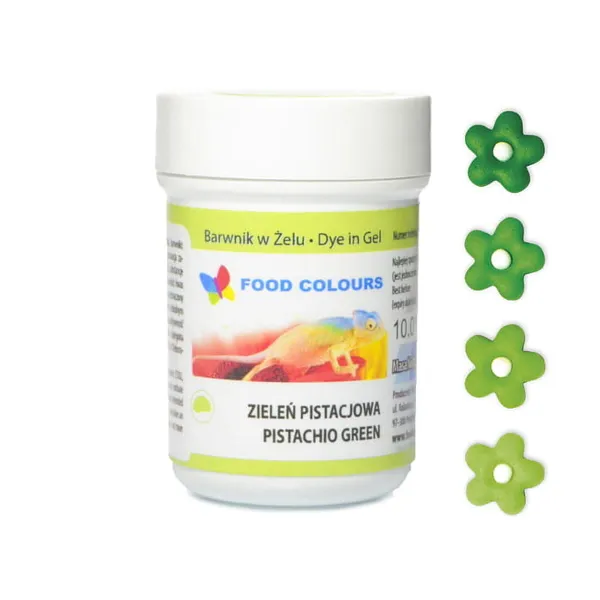 Geel-toiduvärv, roheline, 35g