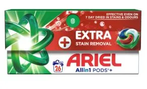 Geelkapslid ARIEL Extra Clean, 26 pesukorda