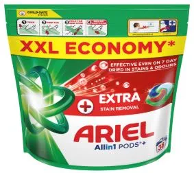 Geelkapslid ARIEL Extra Clean, 38 pesukorda