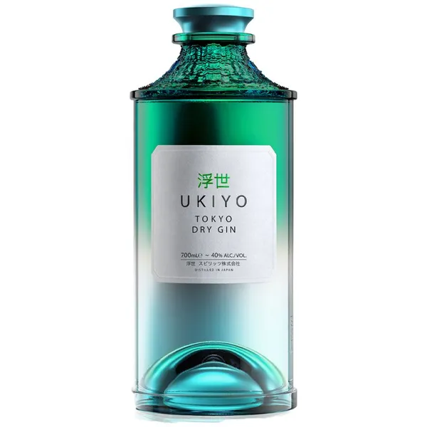 Gin UKIYO Tokyo 40%vol, 0,7L, R24/188615/15