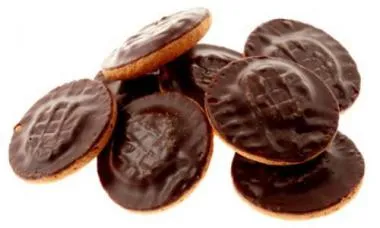 Glasuuritud  küpsised, apelsinitäidisega 0,9 kg