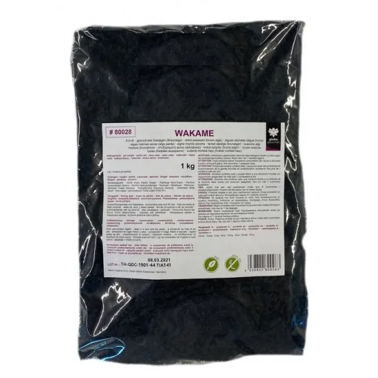 GLOBE GOURMET Merevetikas Kuivatatud Wakame 1kg, Hiina