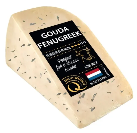 Gouda poolkõva juust lambaläätsega 50% 130g