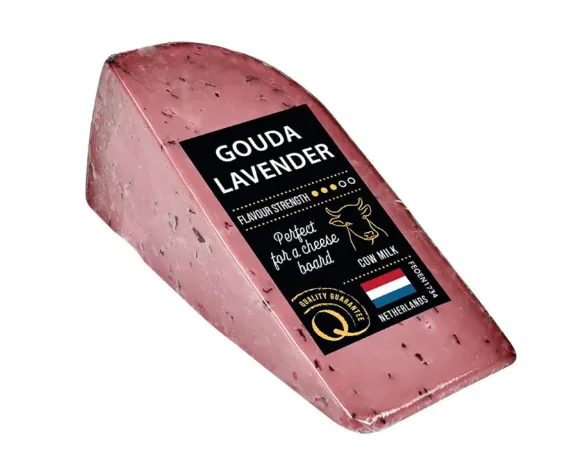 Gouda poolkõva juust lavendliga 50% 130g