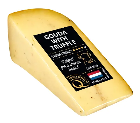 Gouda poolkõva juust trühvliga 50% 130g