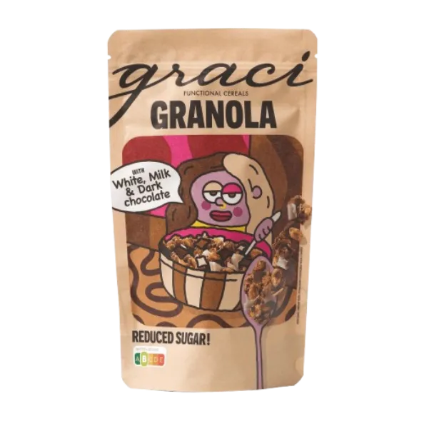 Granola “Triple Chocolate”, GRACI, šokolaadiga, 250 g
