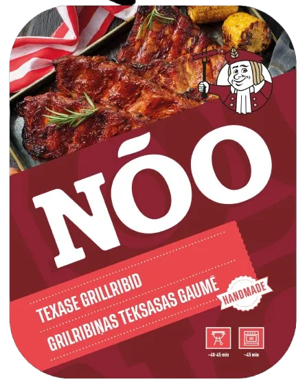 Grillribid NÕO, Texase, ~1,2kg