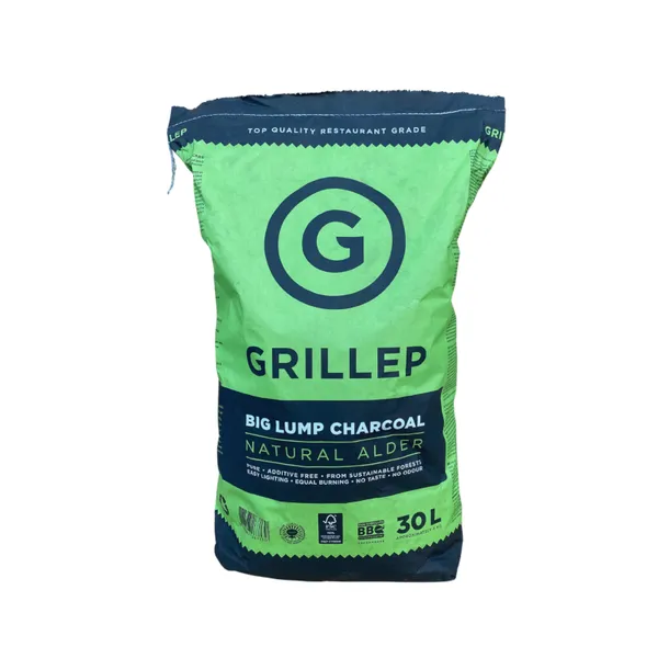 Grillsüsi GRILLEP 50 L Suuretükiline lepapuu