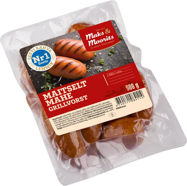 Grillvorstid MAKS&MOORITS Maitselt mahe, 900g