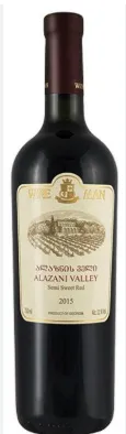 GT Vein WINE MAN Alazani Valley Punane, 11%vol, 0,75L,R24/191576/78