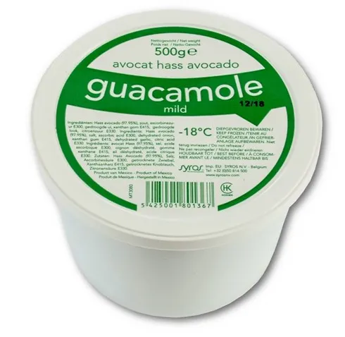 Guacamole, külmutatud, 500g