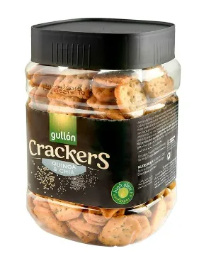 Gullon crackers kinoa ja chia seemnetega 250g