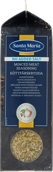 Hakklihamaitseaine SANTA MARIA, No Added Salt, 490 g