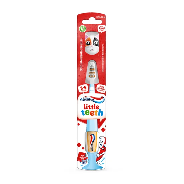 Hambahari AQUAFRESH, Little Teeth Paw Patrol Soft 3-5a