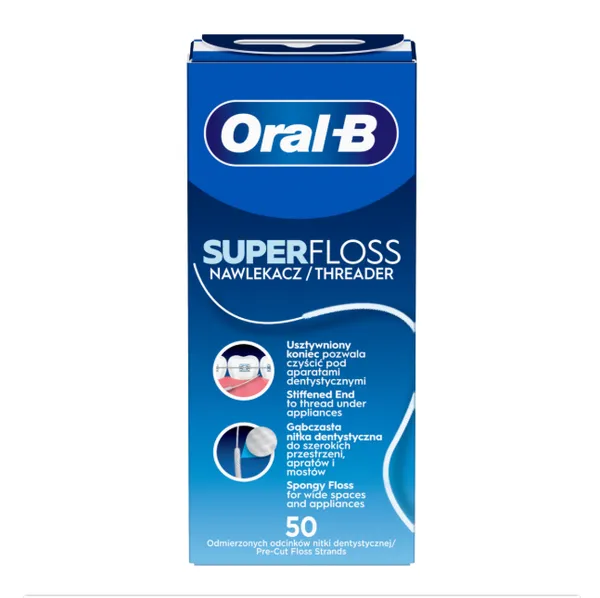 Hambaniit ORAL-B Super Floss, 50tk