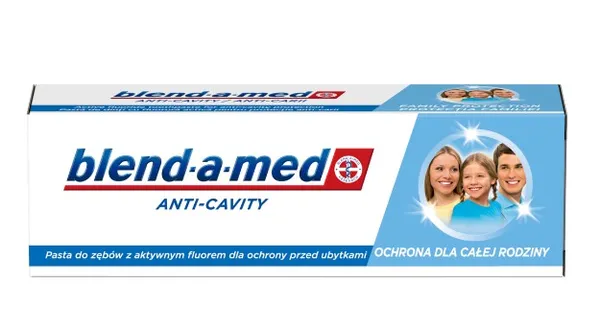 Zobu pasta BAM Anti Cavity Family Protection 75ml