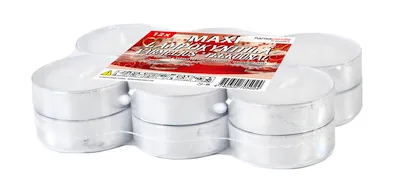HANSA CANDLE MAXI teeküünal 9h, 12tk plokis
