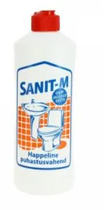 Puhastusvahend Sanit-M happeline, ORTO, 500 ml