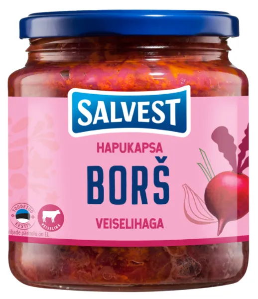 Hapukapsaborš veiselihaga SALVEST 530g