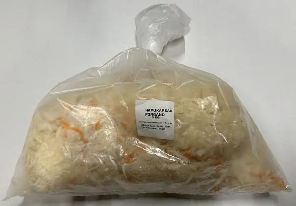 Hapukapsas porgandiga, JAAGUMÄE TALU, 5kg, TK