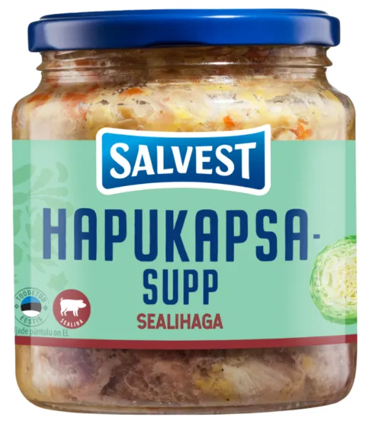 Hapukapsasupp sealihaga, SALVEST, 530 g