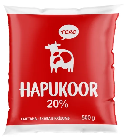 Hapukoor TERE 20%, 500g