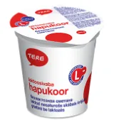 Hapukoor 20% laktoosivaba, TERE, 300 g