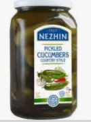 Hapukurgid NEZHIN, "Country Style", 920 g