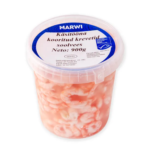 Harilik süvameregarneel MARWI, käsitsi kooritud, soolvees, 900g