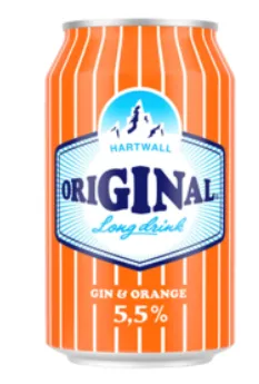 Muu alkohoolne jook Hartwall Original Long Drink Orange 5,5%vol 0,33l