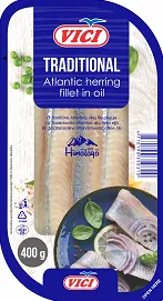 Heeringafilee traditsiooniline, VICI, 400 g