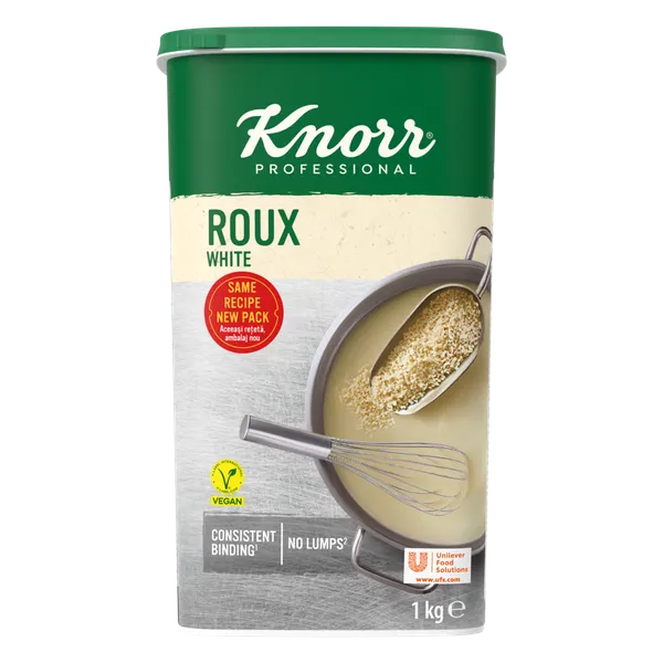 Hele kastme paksendaja KNORR White Roux, 1kg