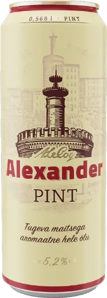 Hele õlu Alexander Pint, ALEXANDER, 568 ml purk