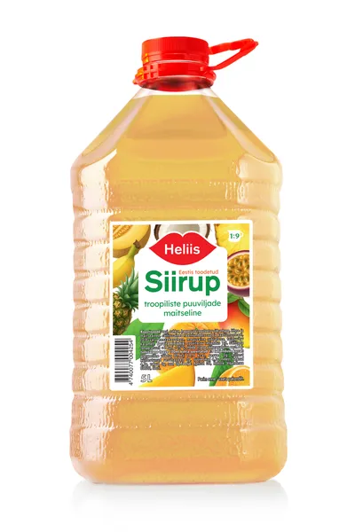 HELIIS Troopiliste puuviljade maitseline siirup 5 l
