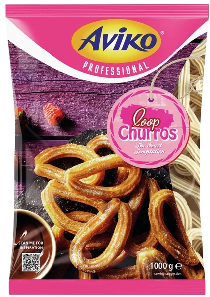 Spāņu virtuļi AVIKO Churros, 1000g