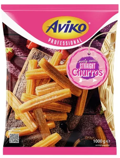 Spāņu virtuļi AVIKO Churros taisnie, 1kg
