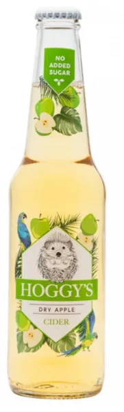 Hoggys Siider,  Dry Apple 0,33L 4,5% R/19/143429/36 02.10.19