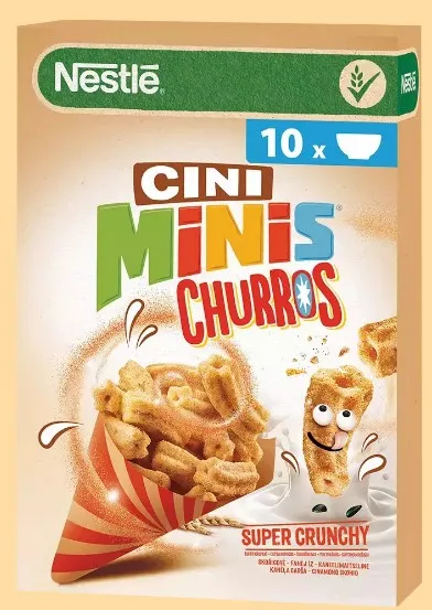 Sausās brokastis NESTLE Cini Minies Churros, 300g