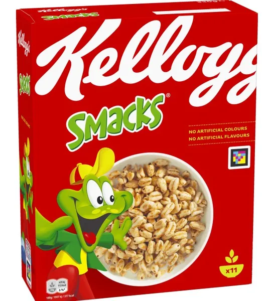 Hommikuhelbed Smacks KELLOGG'S 330g