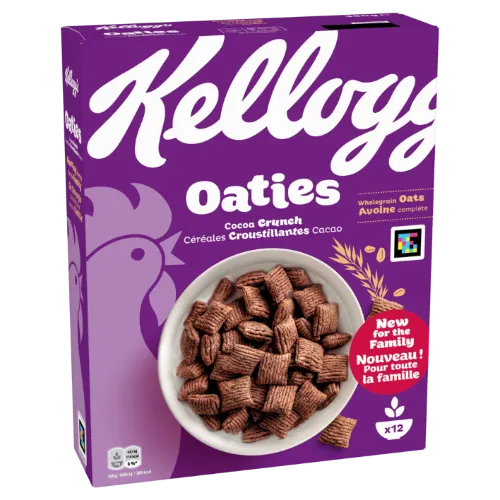 Hommikusöögikrõbinad KELLOGG'S Oaties Cocoa Crunch, 360g