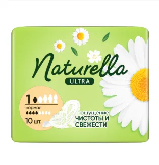 Hügieenisidemed NATURELLA Ultra Normal, S1, 10tk