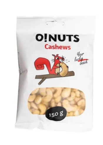 India pähklid O!NUTS, 150g