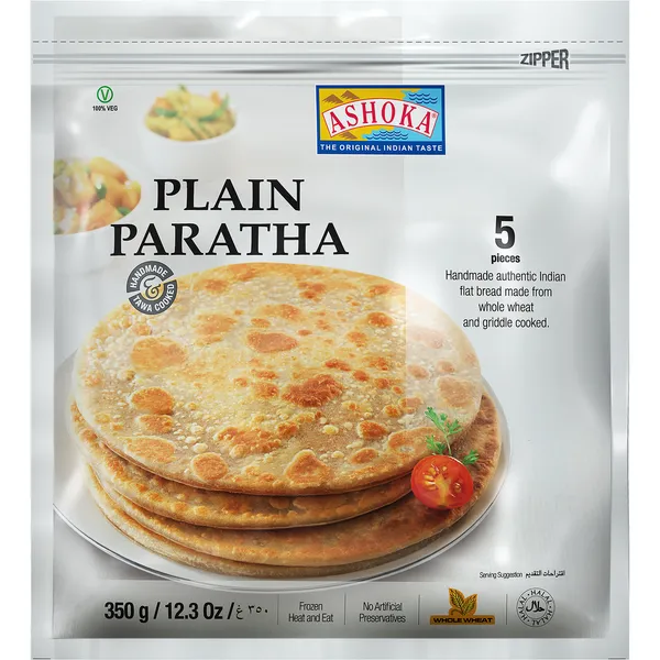 India paratha lameleib ASHOKA, 5tk, halal, külmutatud, 350g